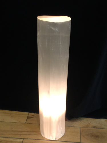 Selenite lamp