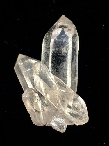 Himalayan Quartz cluster all double terminated