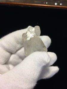 Himalayan Quartz cluster all double terminated