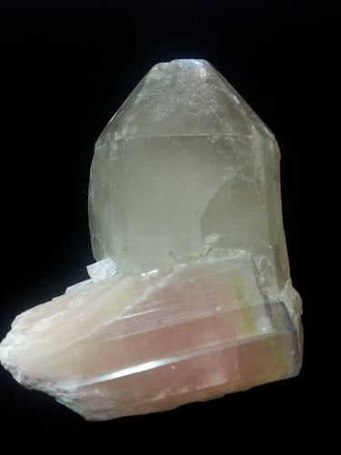 Tourmaline with smokey quartz