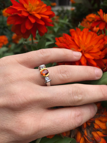 Mandarin Sapphire Ring