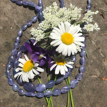 Purple Tanzanite Beaded Necklaces