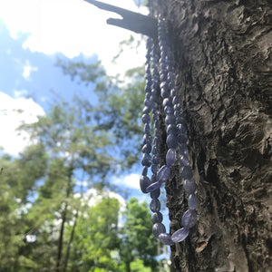 Purple Tanzanite Beaded Necklaces