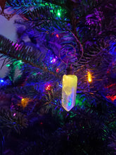Flashing Quartz Crystal Ornament