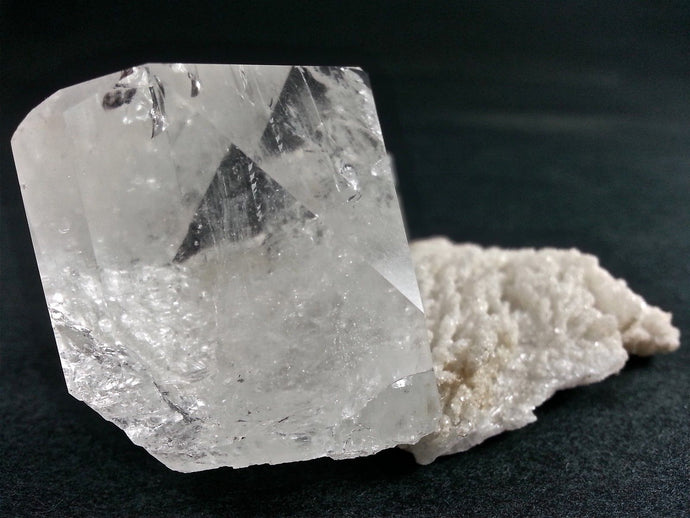 Topaz on albite matrix from Northern areas, Pakistan