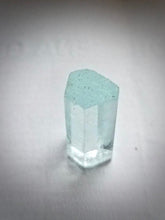 Aquamarine crystal, from Shigar, Pakistan