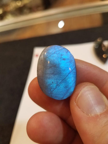 Labradorite cabochon