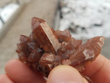 Hematite included quartz